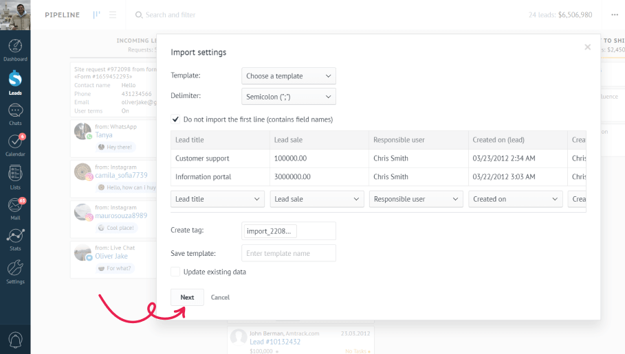 From settings import. From settings import