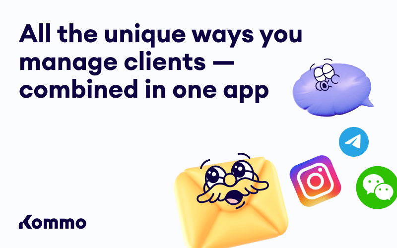 Boost sales with messaging apps — Kommo